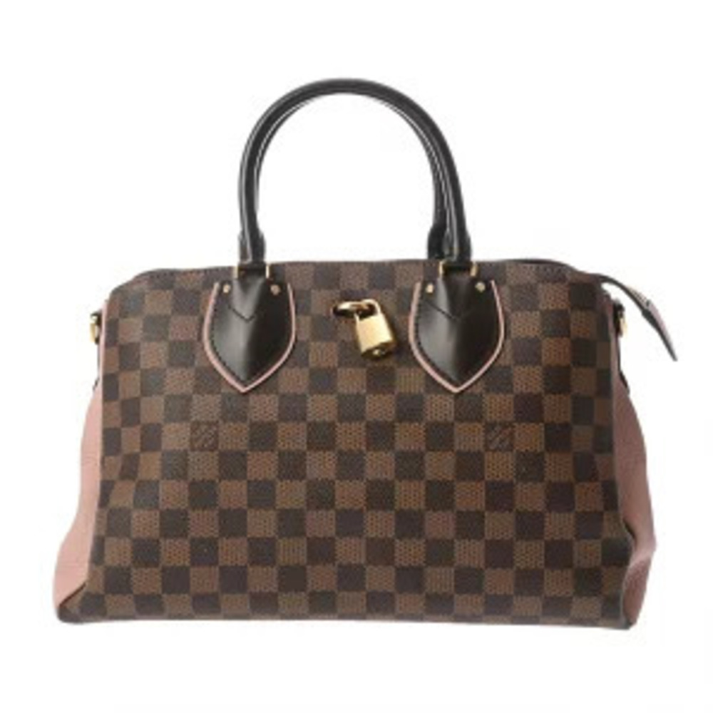 Louis Vuitton Damier Normandie Magnolia Canvas Handbag